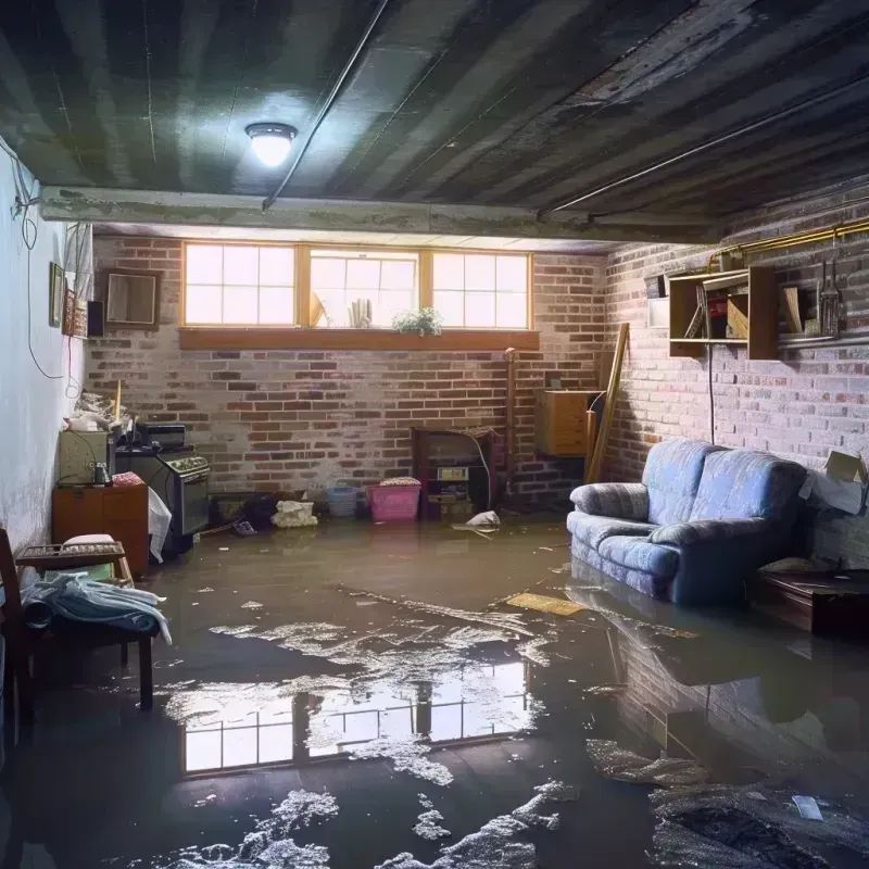 Flooded Basement Cleanup in San Isidro, PR